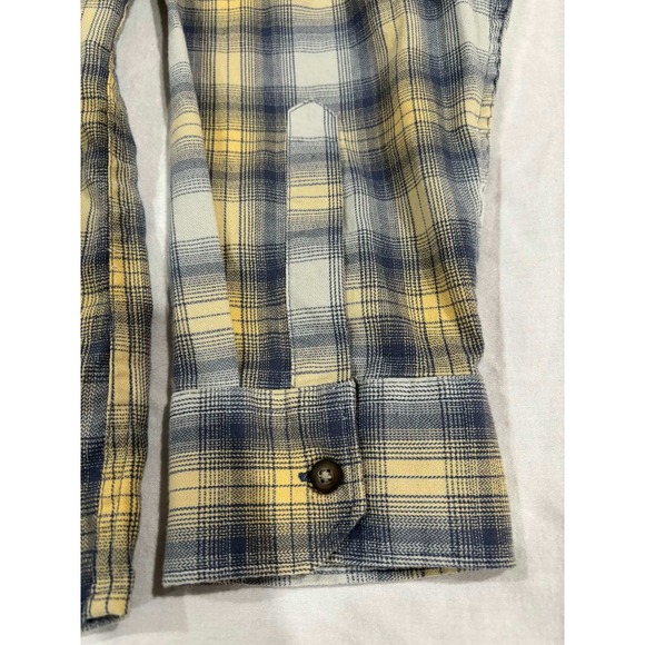 Wrangler Mens Plaid Western Snap Long Sleeve Shirt Size 2XL - Picture 5 of 12